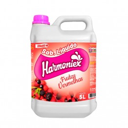 Sabonete Liq 5lt Harmoniex Frutas Vermelha