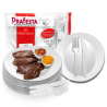 Kit Churrasco Prafesta C/10 Cristal