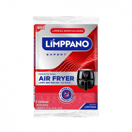 Esponja Antiaderente Limppano C/2 Air Fryer
