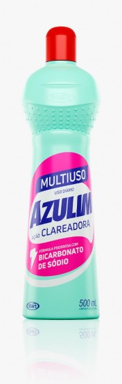 Limpador Multi Uso 500ml Azulim. Acao Clareadora