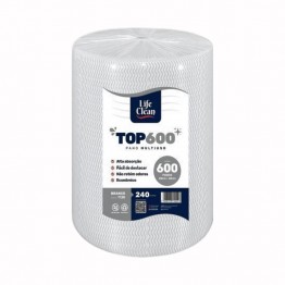 Pano Multi Uso 240mt Life Clean Branco
