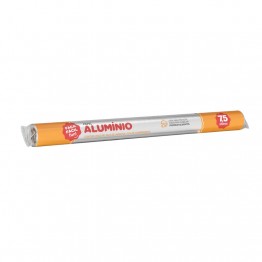 Rolo Aluminio 45cmx7,5mts Faca Facil C/1