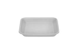 Bandeja Isopor 01 Rasa B Apetite C/100 Br 150x150x18mm