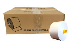 Bobina Picotada Fundo Estrela 34x45 Solubag M C/6