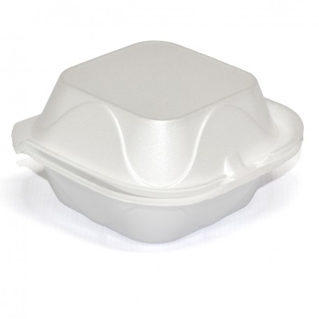 Hamburgueria Isopor Peq Totalplast C/100 Th01 -r 140x130x65