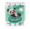 Papel Higiênico F.simples Familiar C/12 30mt (72 Rolos)