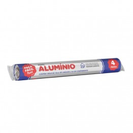 Rolo Aluminio 30cmx4mts Faca Facil C/1
