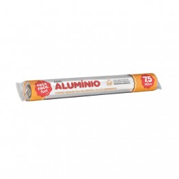Rolo Aluminio 30cmx7,5mts Faca Facil C/1