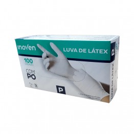 Luva Latex P Inoven C/100 C/po