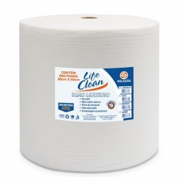 Pano Multi Uso 300mt Life Clean Branco