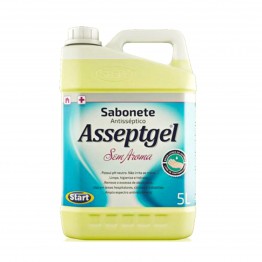 Sabonete Liq 5lt Asseptgel Start Bacgel S/aroma