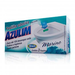 Pastilha Adesiva Azulim C/3un Marine