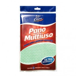 Pano Multi Uso 30x50 Lifeclean C/5 Verde