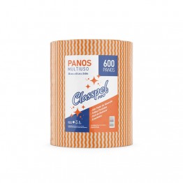 Pano Multi Uso 240mt Classpel Laranja